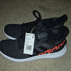 Adidas Men's Black and Red Sneakers